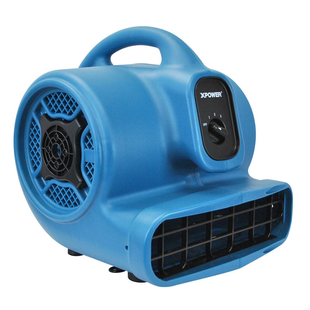 XPOWER P-630 1/2 HP 2980 CFM 3 Speed Air Mover, Carpet Dryer, Floor Fan,  Blower » XPOWER Manufacture