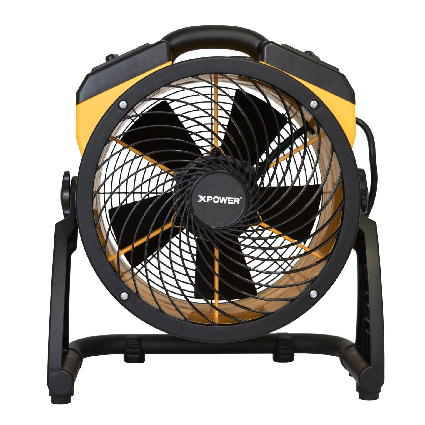 XPOWER FC-100 1100 CFM 4 velocidades portátil multipropósito 11 "Pro Whole Room Air Circulator Utility Fan