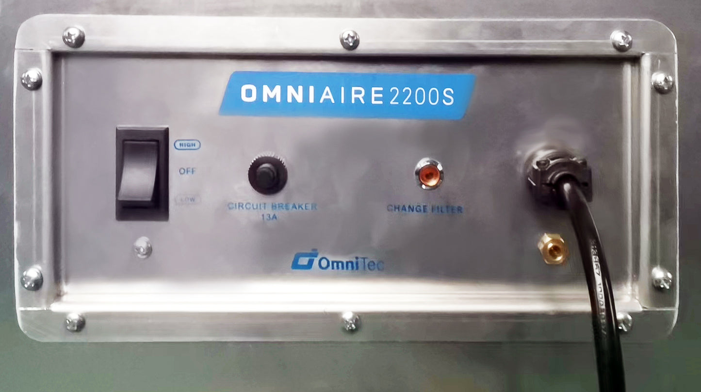 OmniTec OmniAire 2200S，HEPA 负压空气机 - 2000 CFM
