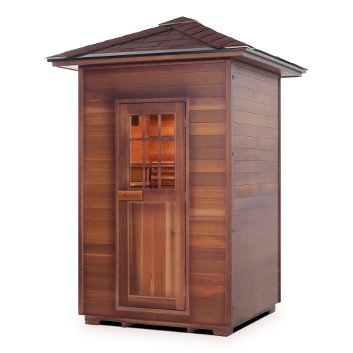 Enlighten MOONLIGHT/SUNRISE 2 Person Dry Traditional Sauna