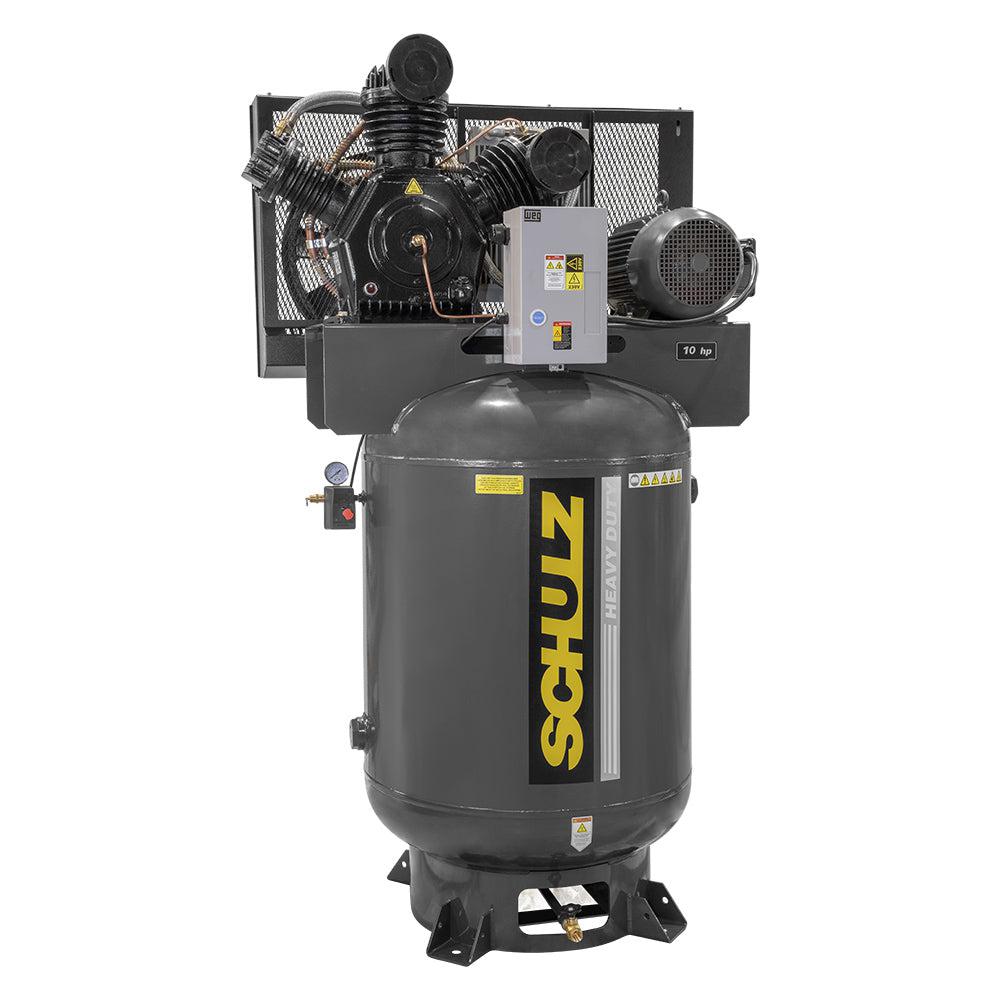 Schulz of America 10120VW40X-3 Heavy Duty W-Series 175 PSI 2-Stage Basic Vertical Air Compressor