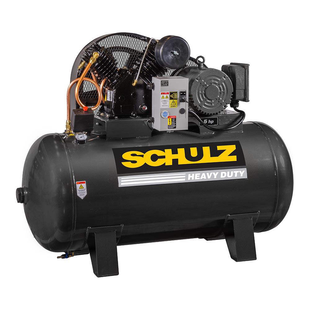 Schulz of America  580HV20X-1 Heavy Duty V-Series 175 PSI 2-Stage Basic Horizontal Air Compressor