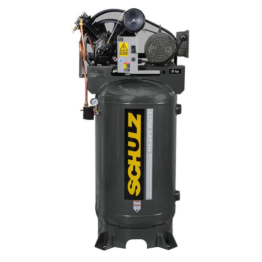 Schulz of America 580VV20X-1 Heavy Duty V-Series 175 PSI 2-Stage Basic Vertical Air Compressor