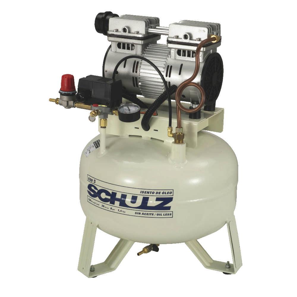 Schulz of America CSD 5/08 120 PSI Single Stage Oil-Less Pancake Air Compressor