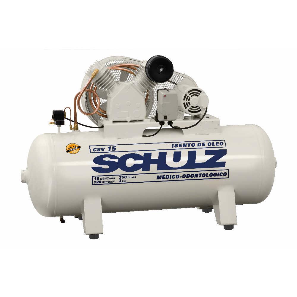 Schulz of America 560HV20-1 120 PSI Two-Stage Oil-Less Horizontal Air Compressor