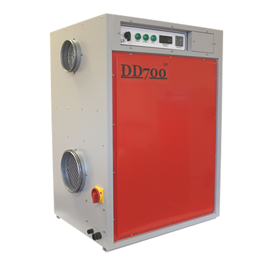 EBAC DD700+ 干燥剂除湿机 - 231 PPD，410 CFM，-4°F