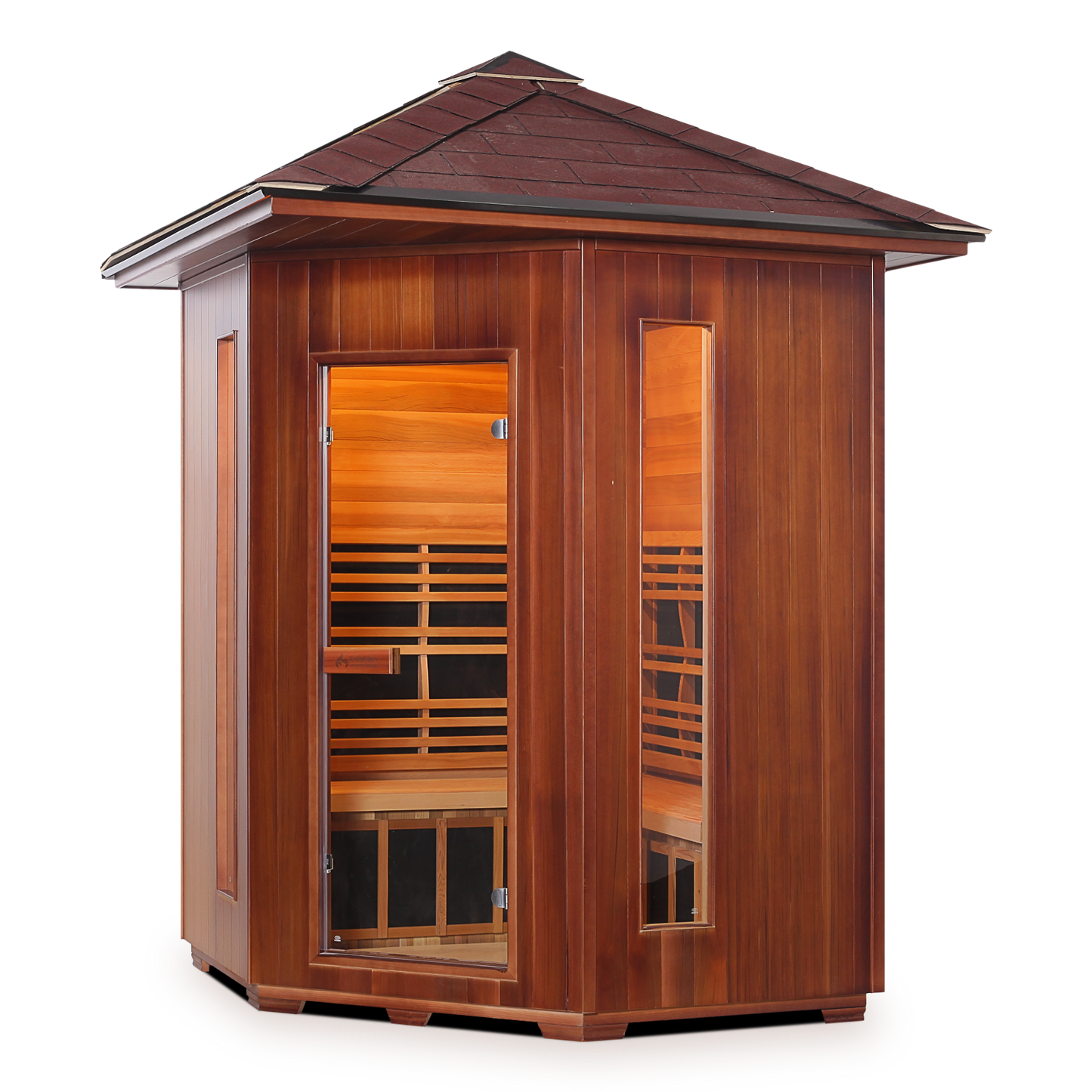Enlighten SAPPHIRE/DIAMOND 4 Person Corner Hybrid Sauna