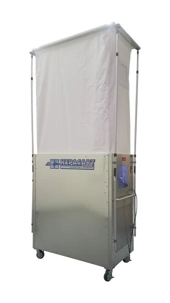 HEPACART 74" / 55" Classic Mobile Containment Unit with Built-in Air Scrubber
