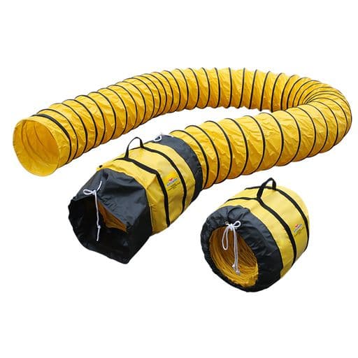 XPOWER 16DH25 Extra Flexible 16" Diameter 25 Feet Ventilation PVC Duct Hose