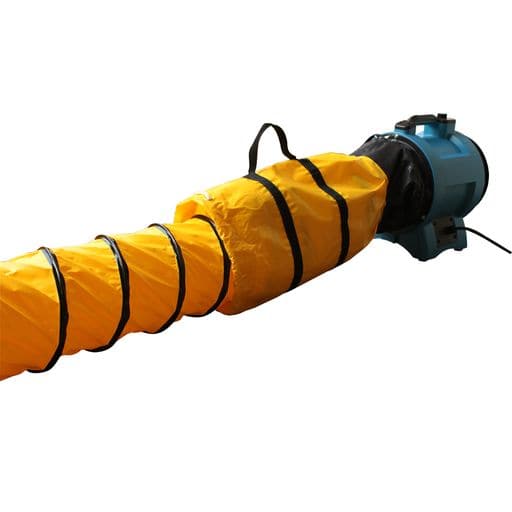 XPOWER 8DH25 超柔 8 英寸直径 25 英尺通风 PVC 管道软管