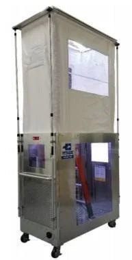 HEPACART 74" / 55" Classic Mobile Containment Unit with Built-in Air Scrubber