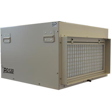 Deshumidificador EBAC PD120 - 110 PPD | 491 pies cúbicos por minuto | 10,594 ft³