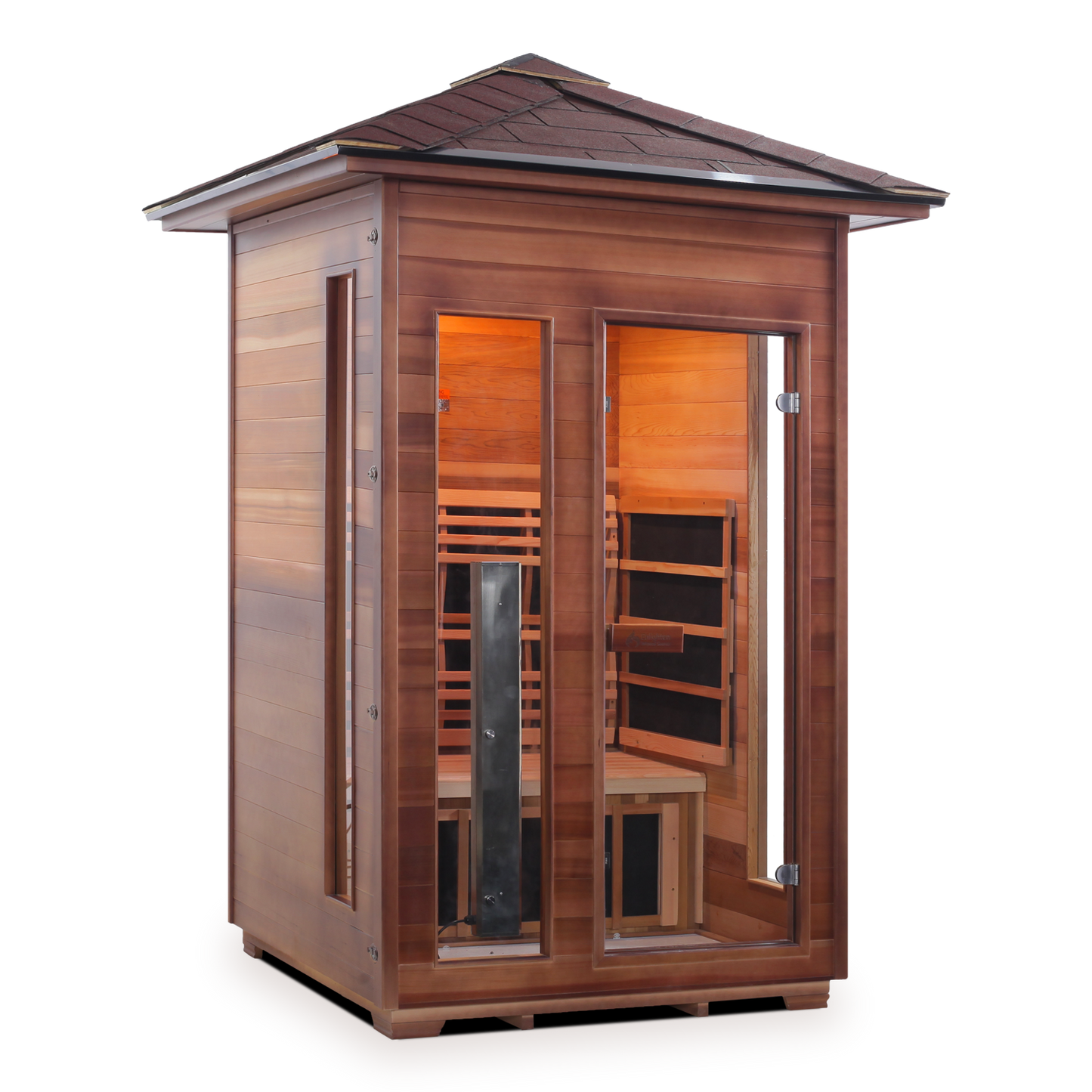 Enlighten SIERRA/RUSTIC 2 Person Full Spectrum Infrared Sauna