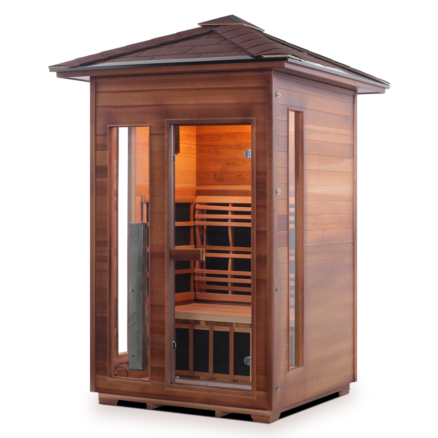 Enlighten SIERRA/RUSTIC 2 Person Full Spectrum Infrared Sauna