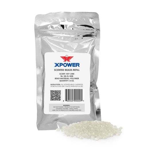 XPOWER Scented Air Mover SB-KL-N08 Key Lime Scented Beads 8 oz. Refill Pack