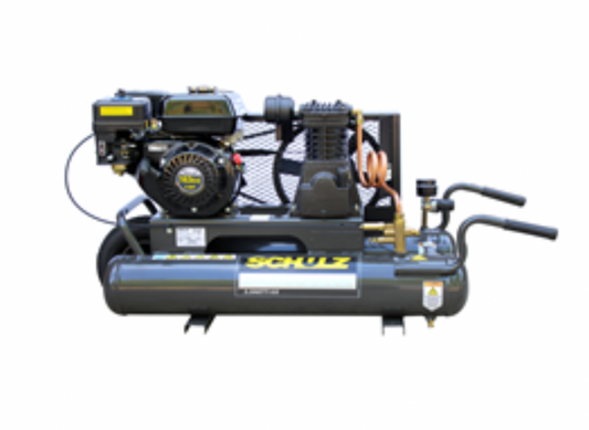 Schulz of America 28TTP10X 125 PSI @ 5.0 CFM Heavy Duty Twin Air Compressor