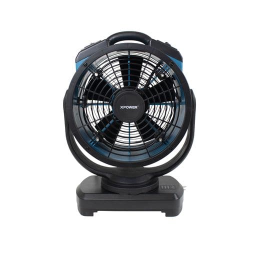 XPOWER 115 Watts, 1700 CFM, 1.0 Amps, 3-Speed Sealed Motor Misting Fan & Air Circulator with Tilt & Oscillating Features (PP) | FM-88W FM-88WK FM-88WK2