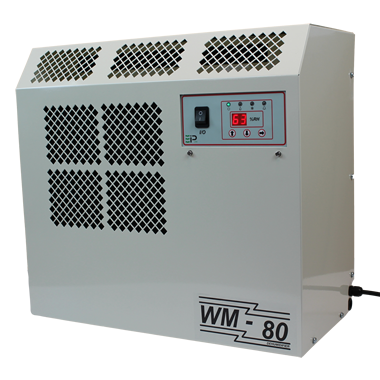 EBAC WM80-D Dehumidifier - 62 PPD | 360 CFM | 8369 ft³