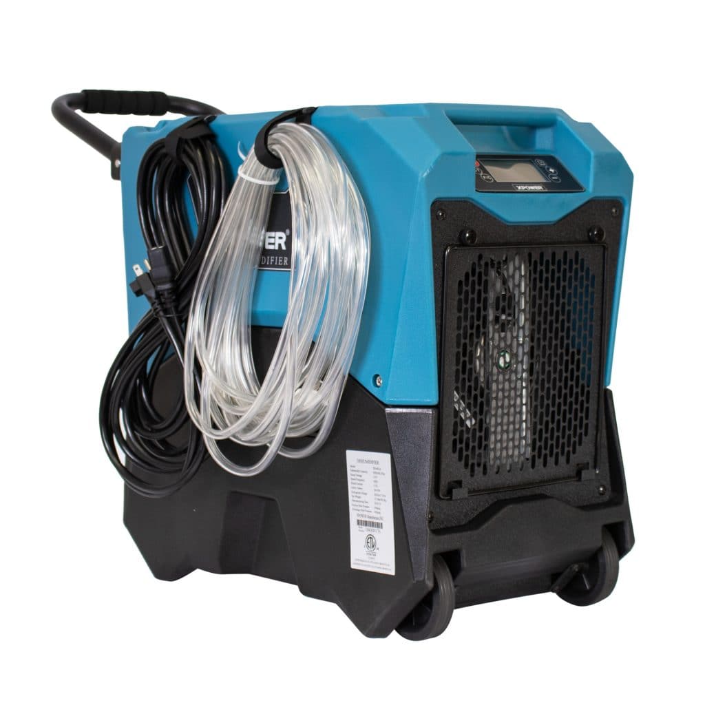 XPOWER XD-85LH 145-Pint LGR Commercial Dehumidifier - 85 PPD | 180 CFM | 10,800 ft³