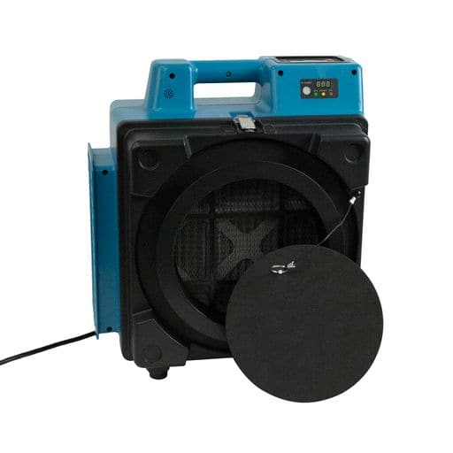 XPOWER X-2700 Sistema de purificador HEPA de filtración comercial de 3 etapas, máquina de aire negativo, limpiador de aire en el aire, mini depurador de aire con sensor de calidad del aire PM2.5