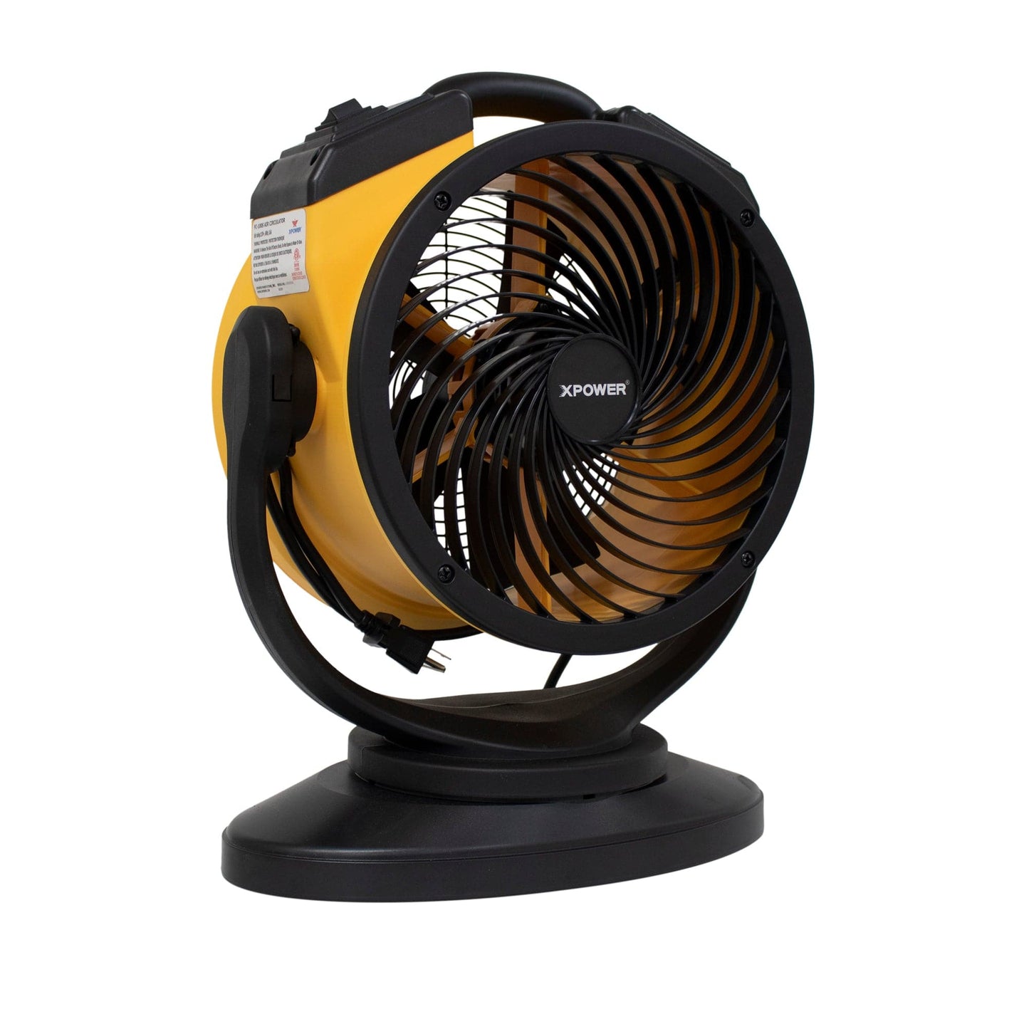 XPOWER FC-100S 1100 CFM 4 Speed Portable Multipurpose 11" Pro Air Circulator Utility Fan with Oscillating Feature