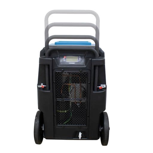 XPOWER XD-165L 165-Pint LGR Commercial Dehumidifier with Automatic Purge Pump, Drainage Hose, Handle and Wheels for Water Damage Restoration, Clean-up Flood, Basement, Mold, Mildew
