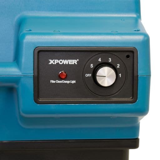 XPOWER X-3580 商用 4 级过滤 HEPA 净化器系统，负空气机，机载空气净化器，空气洗涤器