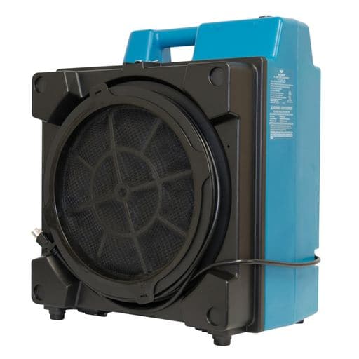 XPOWER X-3580 Sistema de purificador HEPA de filtración comercial de 4 etapas, máquina de aire negativo, limpiador de aire en el aire, depurador de aire