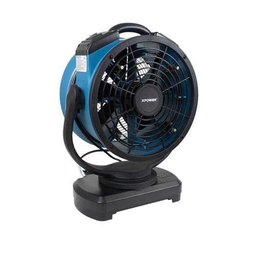 XPOWER 115 Watts, 1700 CFM, 1.0 Amps, 3-Speed Sealed Motor Misting Fan & Air Circulator with Tilt & Oscillating Features (PP) | FM-88W FM-88WK FM-88WK2