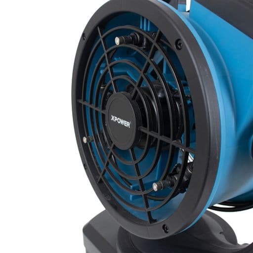 XPOWER 70 Watts, 1000 CFM, 0.65 Amps, 3-Speed Sealed Motor Misting Fan & Air Circulatorwith Tilt & Oscillating Features (PP) FM-68W FM-68WK