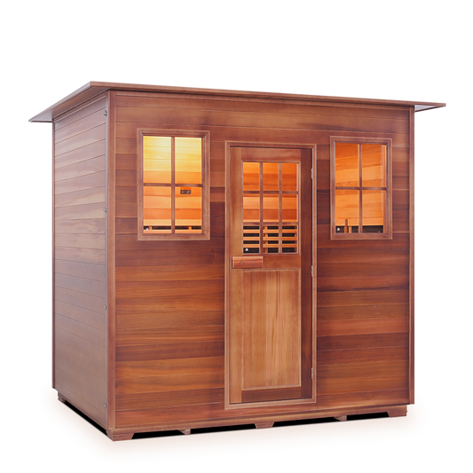 Enlighten MOONLIGHT/SUNRISE 5 Person Dry Traditional Sauna