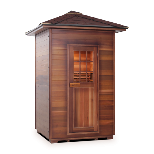 Enlighten MOONLIGHT/SUNRISE 2 Person Dry Traditional Sauna