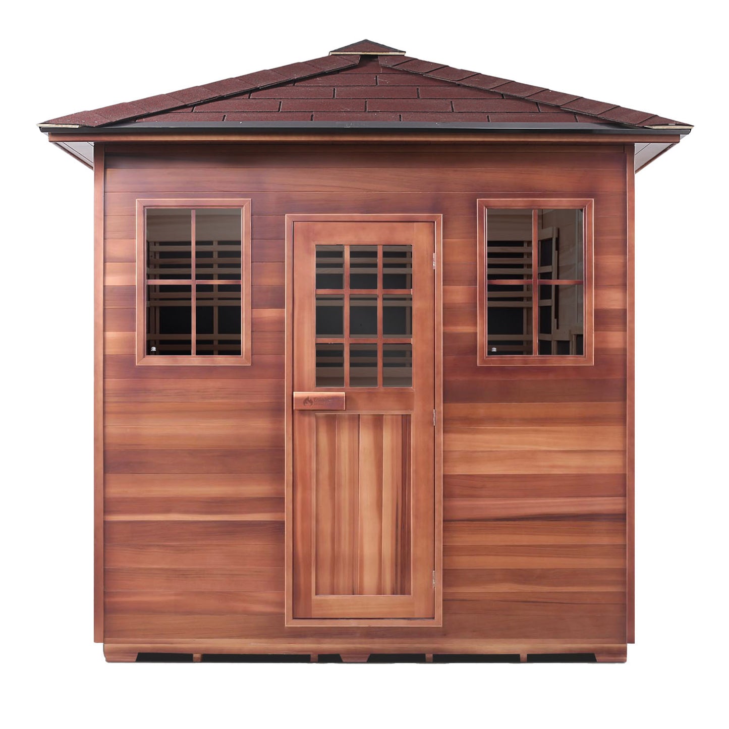 Enlighten SIERRA/RUSTIC 8 Person Full Spectrum Infrared Sauna