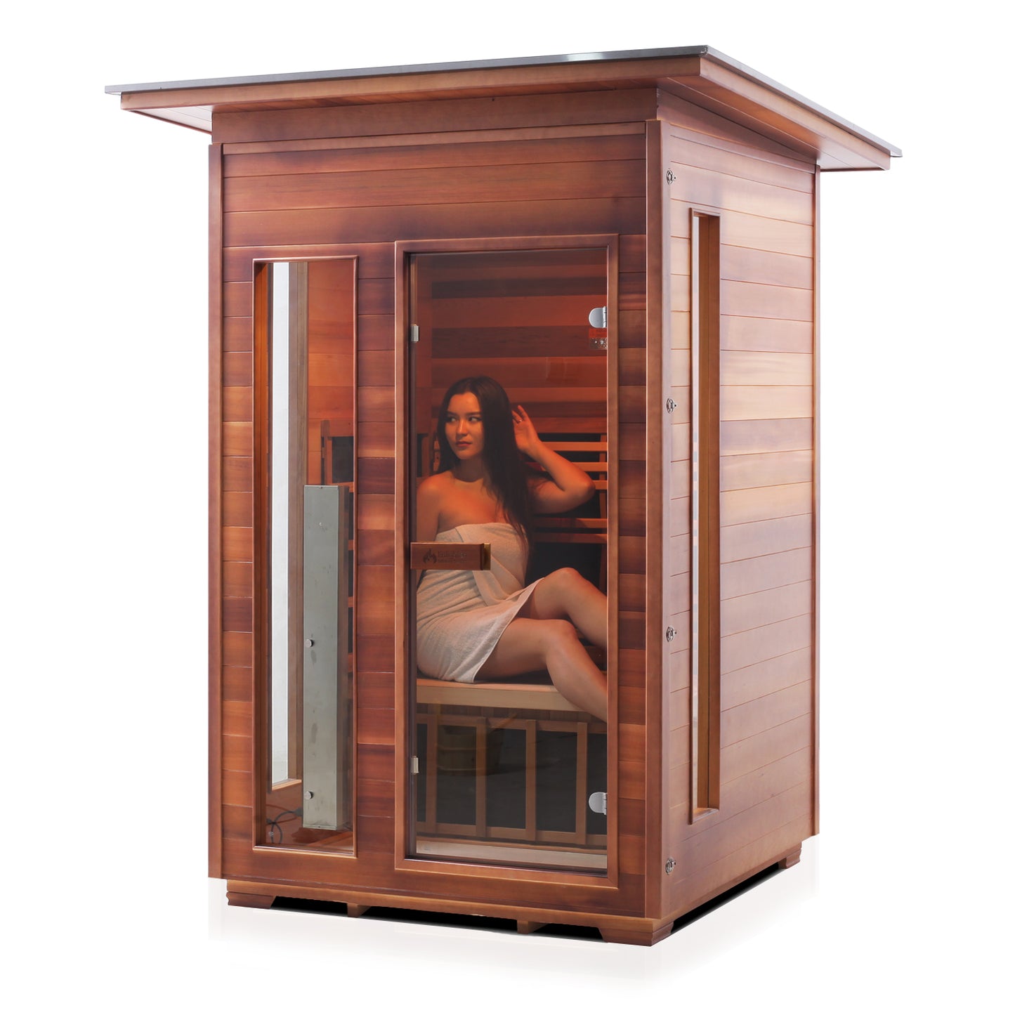 Enlighten SIERRA/RUSTIC 2 Person Full Spectrum Infrared Sauna