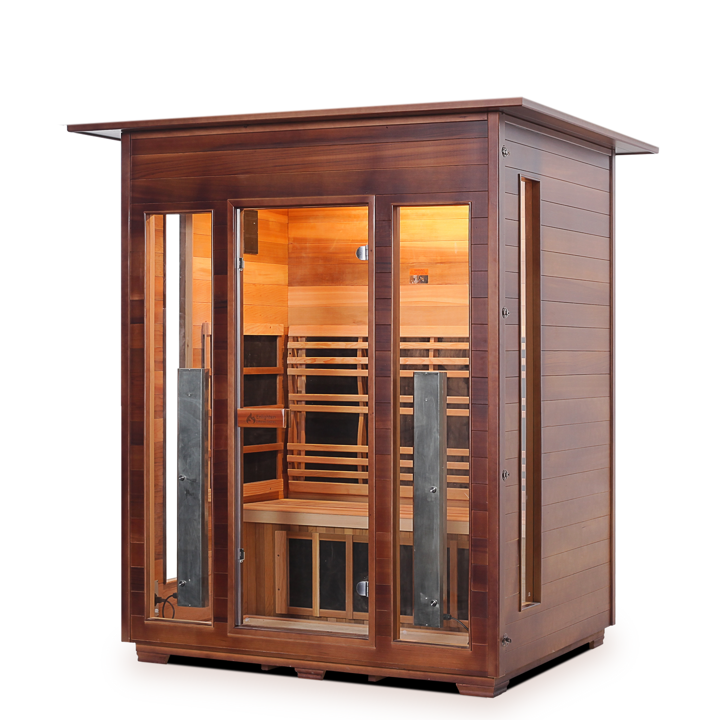 Enlighten SIERRA/RUSTIC 3 Person Full Spectrum Infrared Sauna