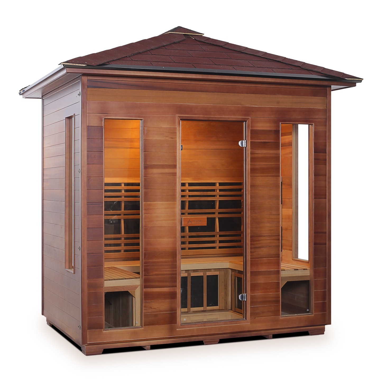 Enlighten SIERRA/RUSTIC 5 Person Full Spectrum Infrared Sauna