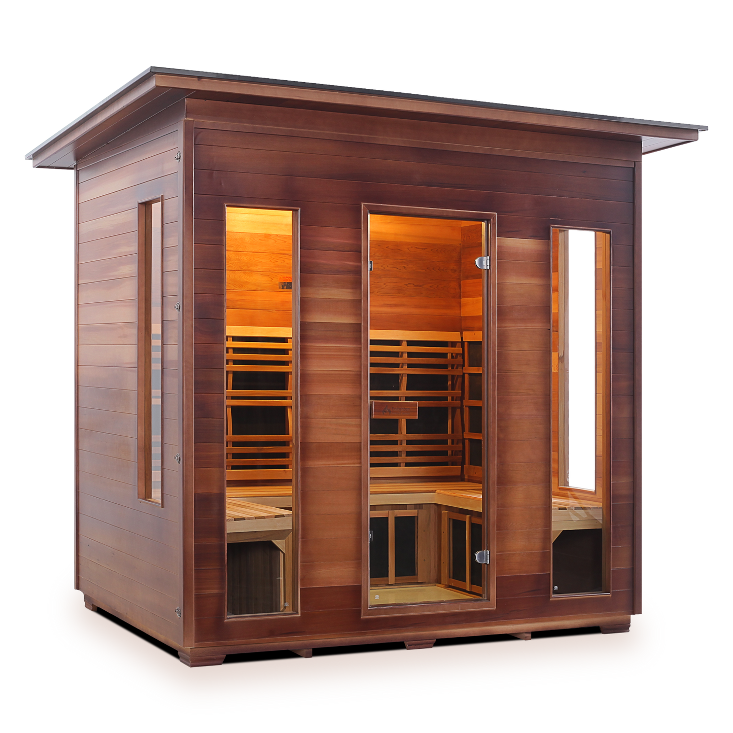 Enlighten SIERRA/RUSTIC 5 Person Full Spectrum Infrared Sauna