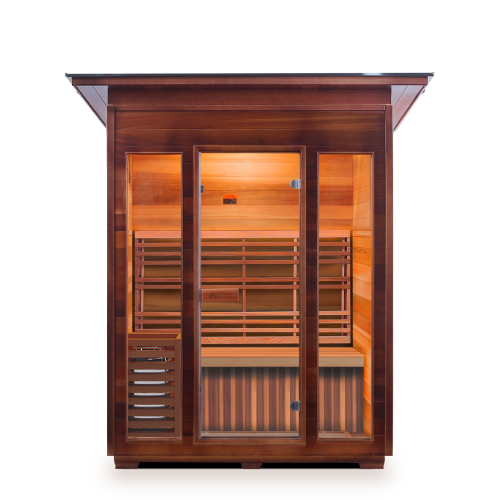 Enlighten MOONLIGHT/SUNRISE 3 Person Dry Traditional Sauna